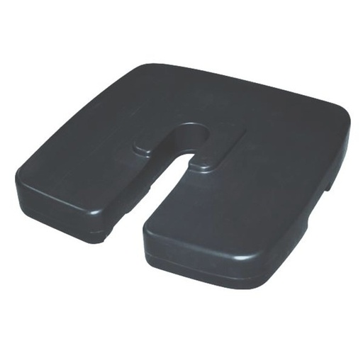 [333033L] Extra last voor mastvoet op wieltjes - 25 kg