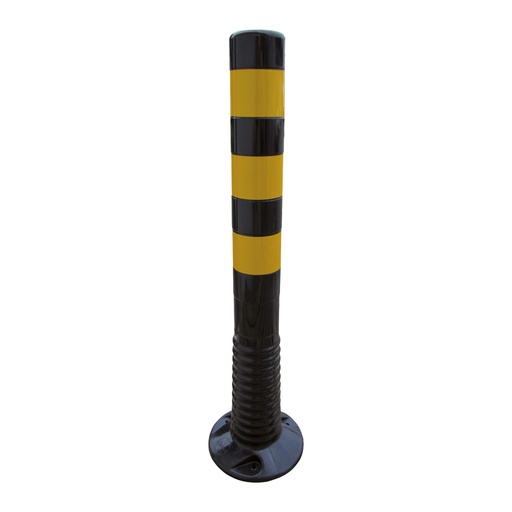 [334200110] 75cm Elasto paal voor verlijming - Zwart/Geel