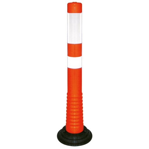 [334200190] 75cm Elasto paal voor verlijming - Oranje/Wit
