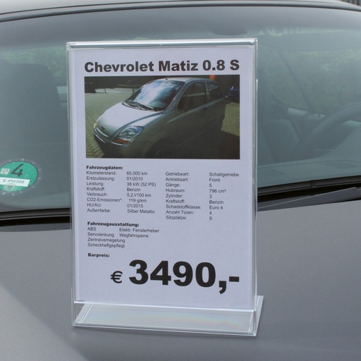 [713000330]  Affichehouder A4 "Venezia"