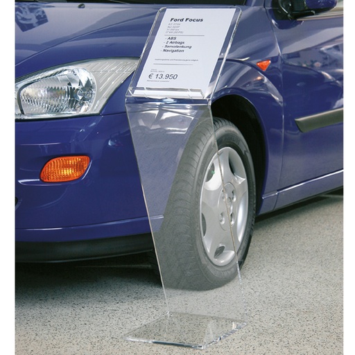 [713001000] Brochurestandaard  in acrylglas 