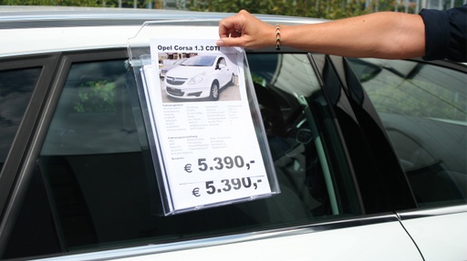 [724000010] Distributeur de fiches de prix A4 "Info-Box" en polystyrène