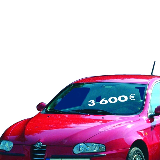 Chiffres et symboles repositionnables 18,0 x 9,5 cm - Easy Stick